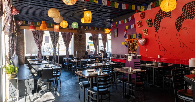 Interior seating area