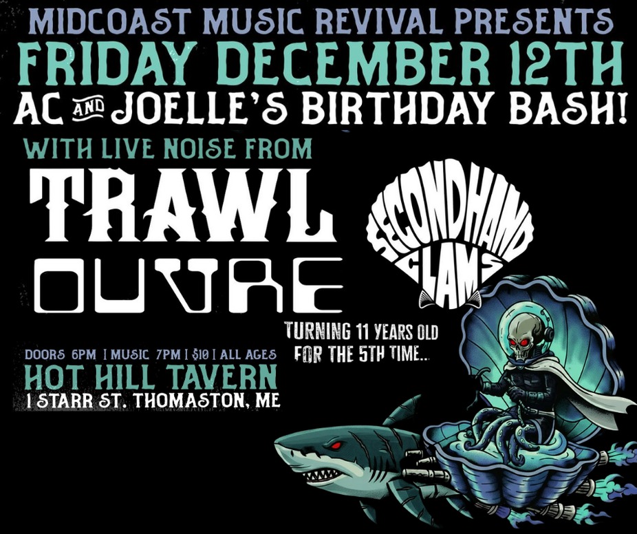 Trawl Ouvre , and Secondhand Clam Live! event photo