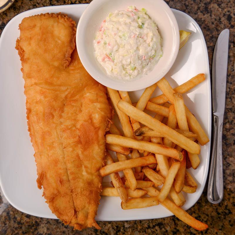 Beer Battered Haddock Filet photo