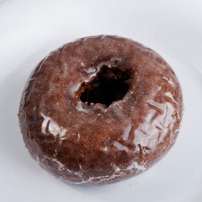 Chocolate cake glazed.