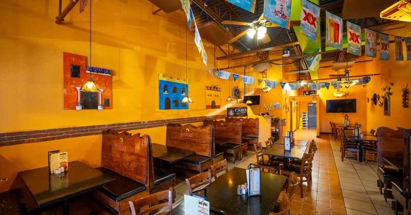 Interior seating area