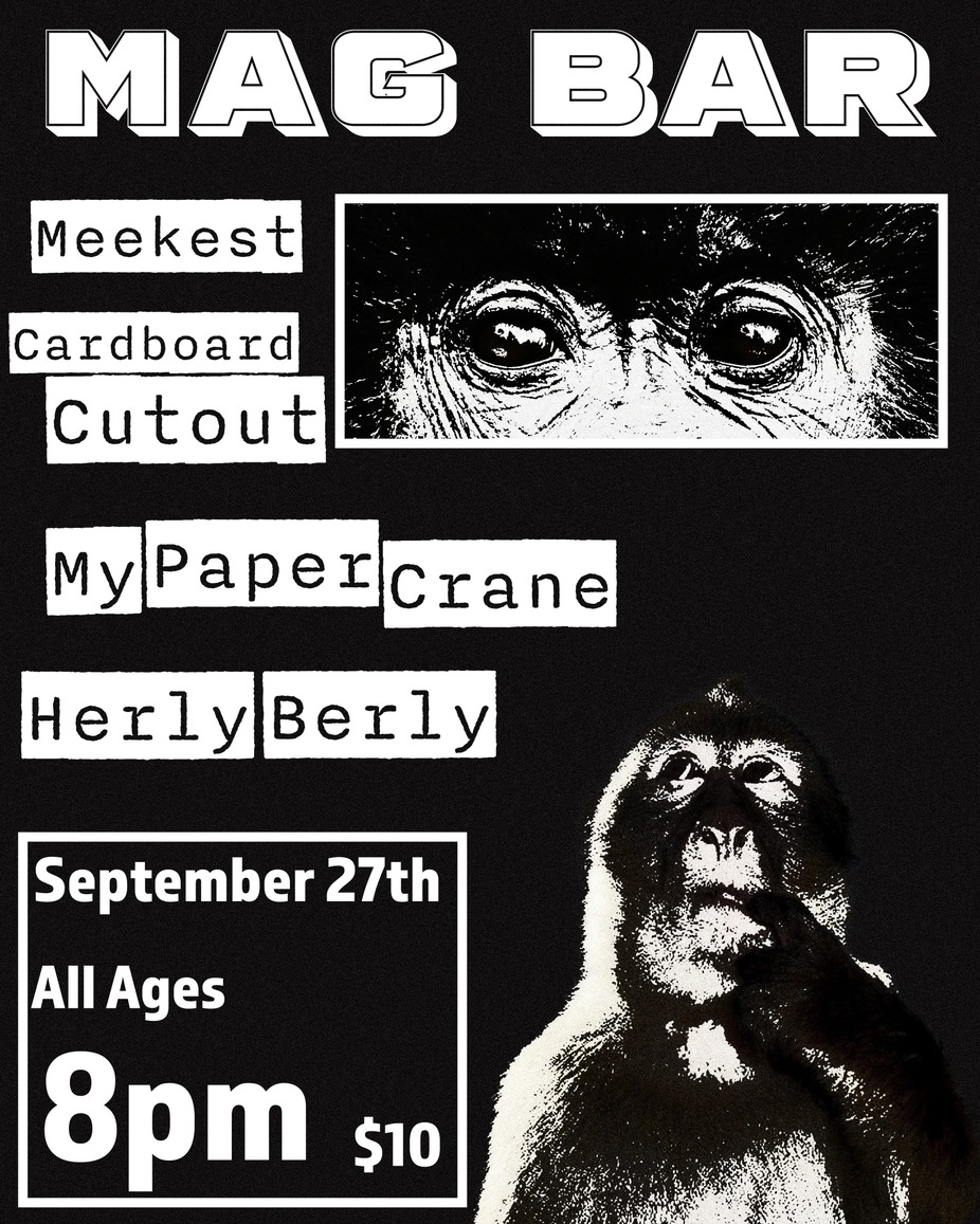 Meekest, Cardboard Cutout, My Paper Crane and Herly Berly event photo