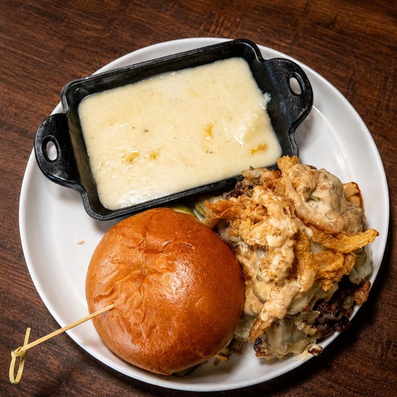 menu item 66 of 72, Mount Rushmore Bison Burger