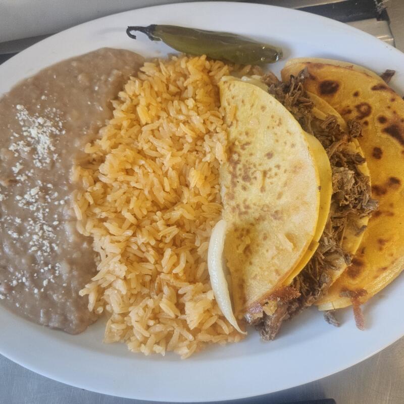 menu item 24 of 38, 2 Cheese Tacos Combo