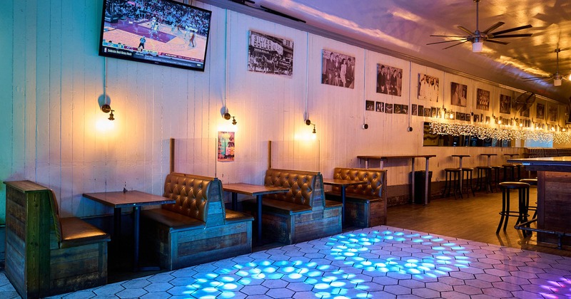 Interior seating area