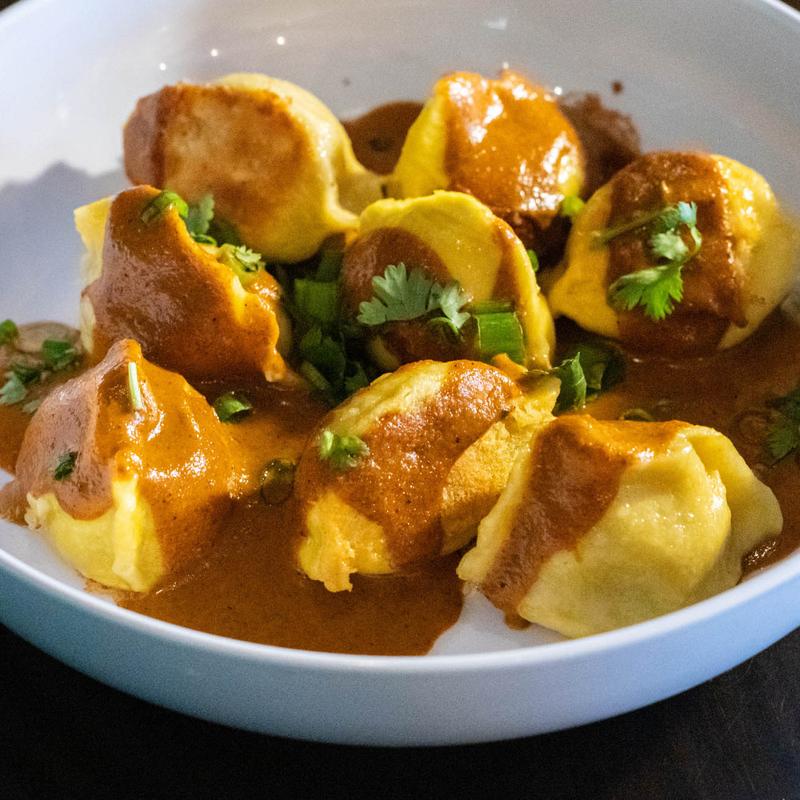 Masala Chicken Dumplings photo