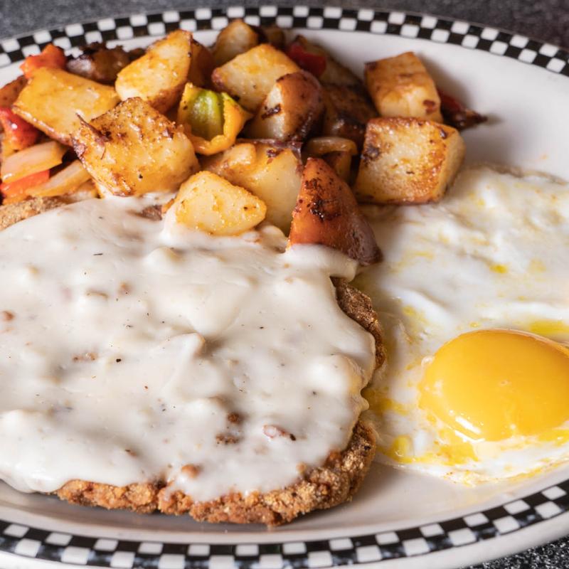 Country Fried Steak & Eggs photo