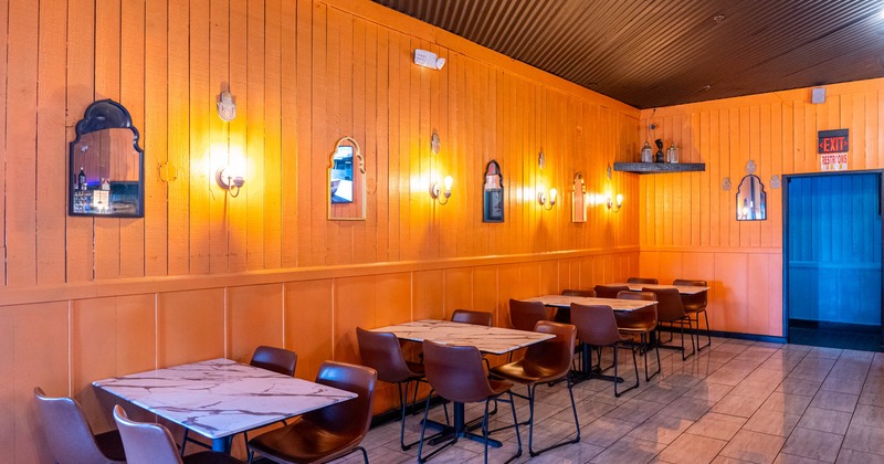 Interior dining area