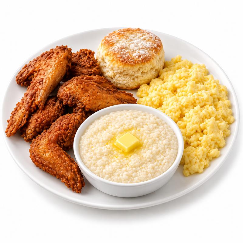 menu item 7 of 53, Fried Chicken Wings
