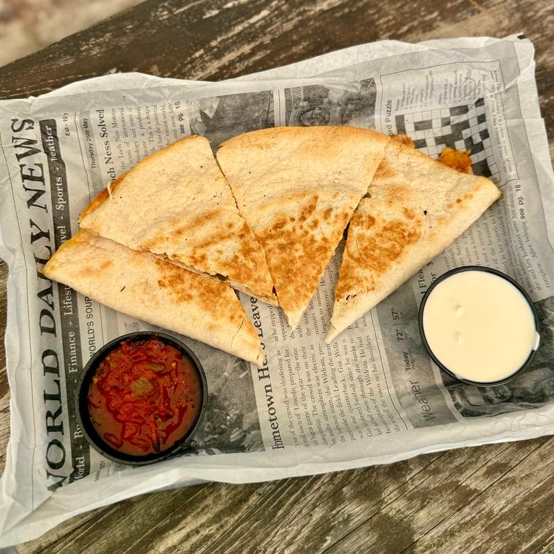 Cheese & Veggie Quesadilla photo