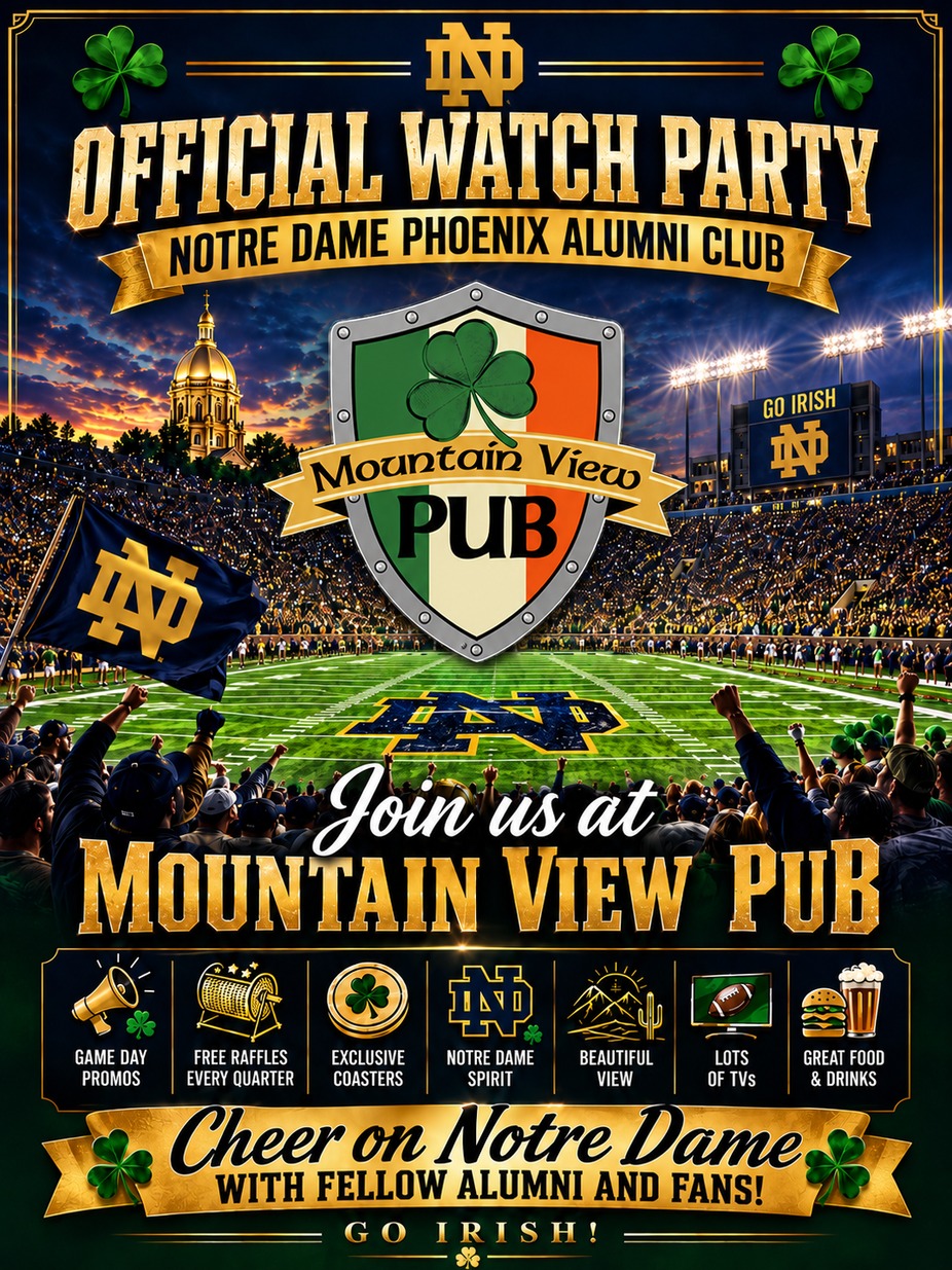 Notre Dame Football Watch Party event photo