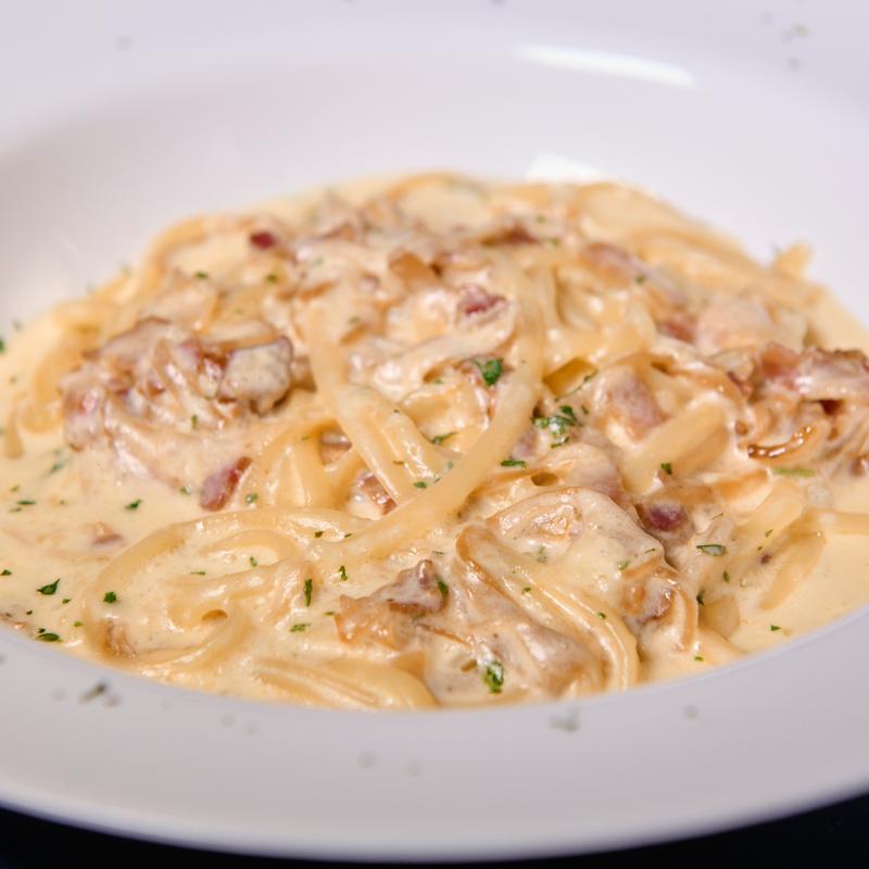 Linguini Carbonara (GF) photo