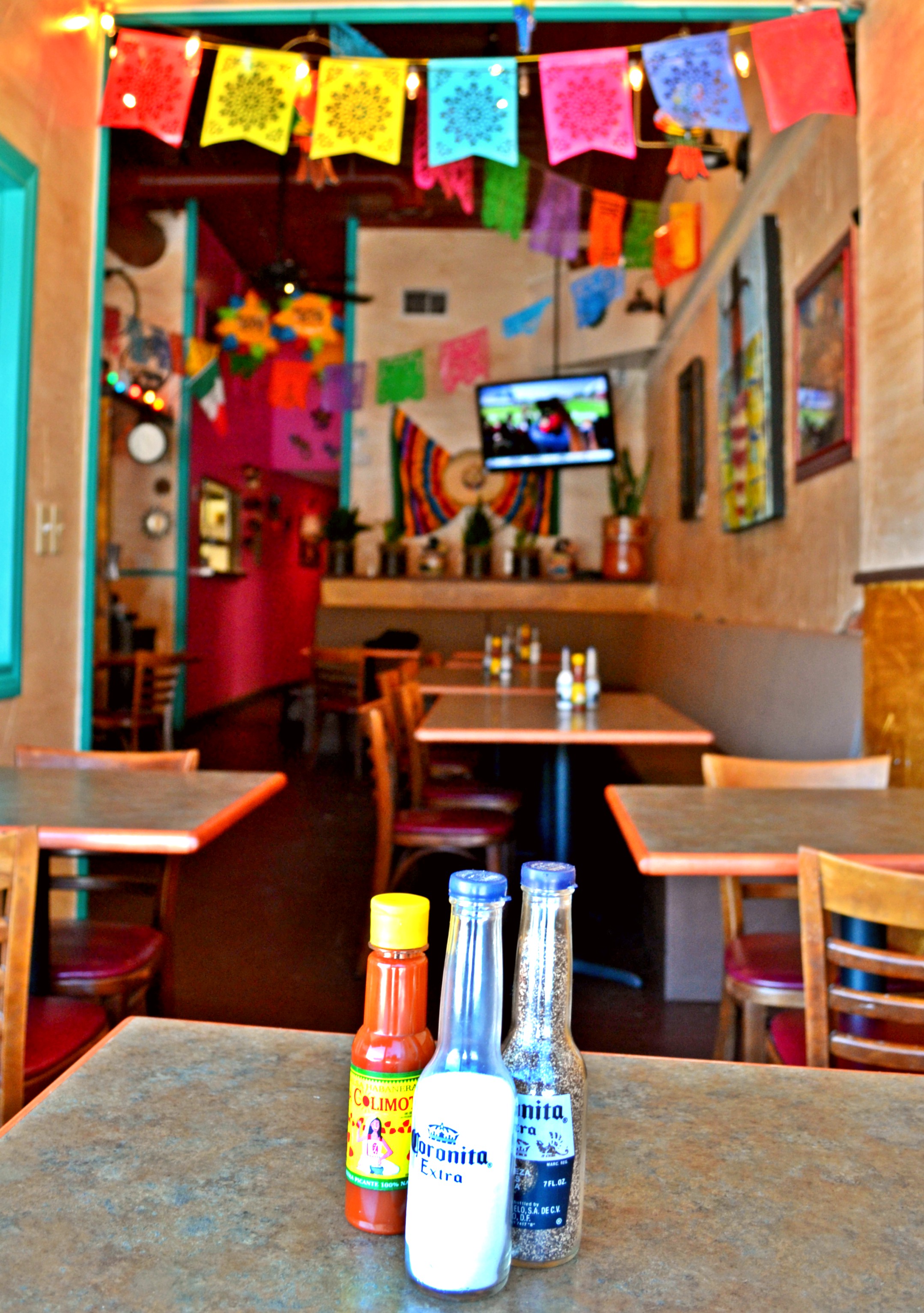 Interior, dining area