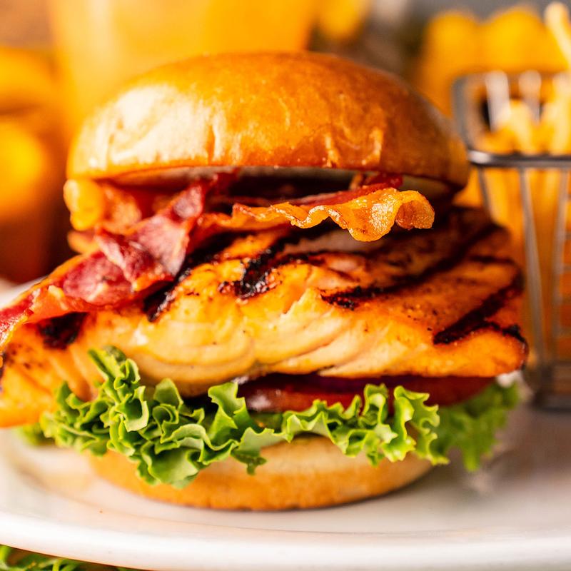 Salmon BLT Sandwich photo