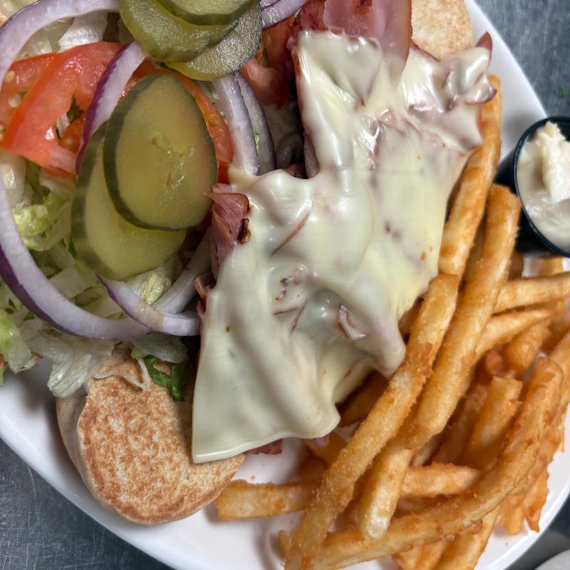 Ham & Swiss Po'boy photo