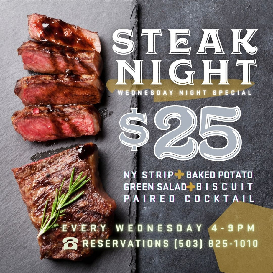 Every Thursday Night is Steak Night event photo