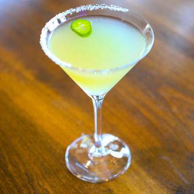 Yellow cocktail