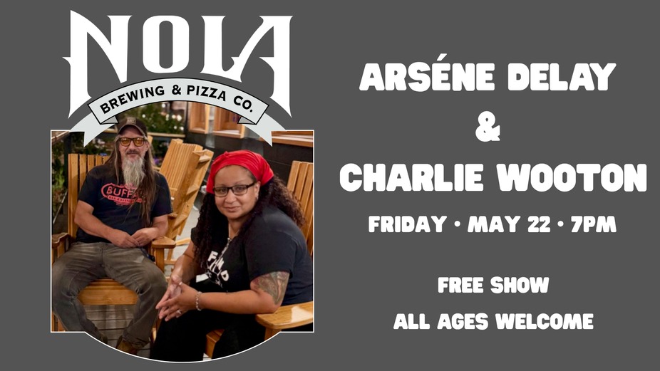 FREE LIVE MUSIC:  Arséne DeLay & Charlie Wooton event photo