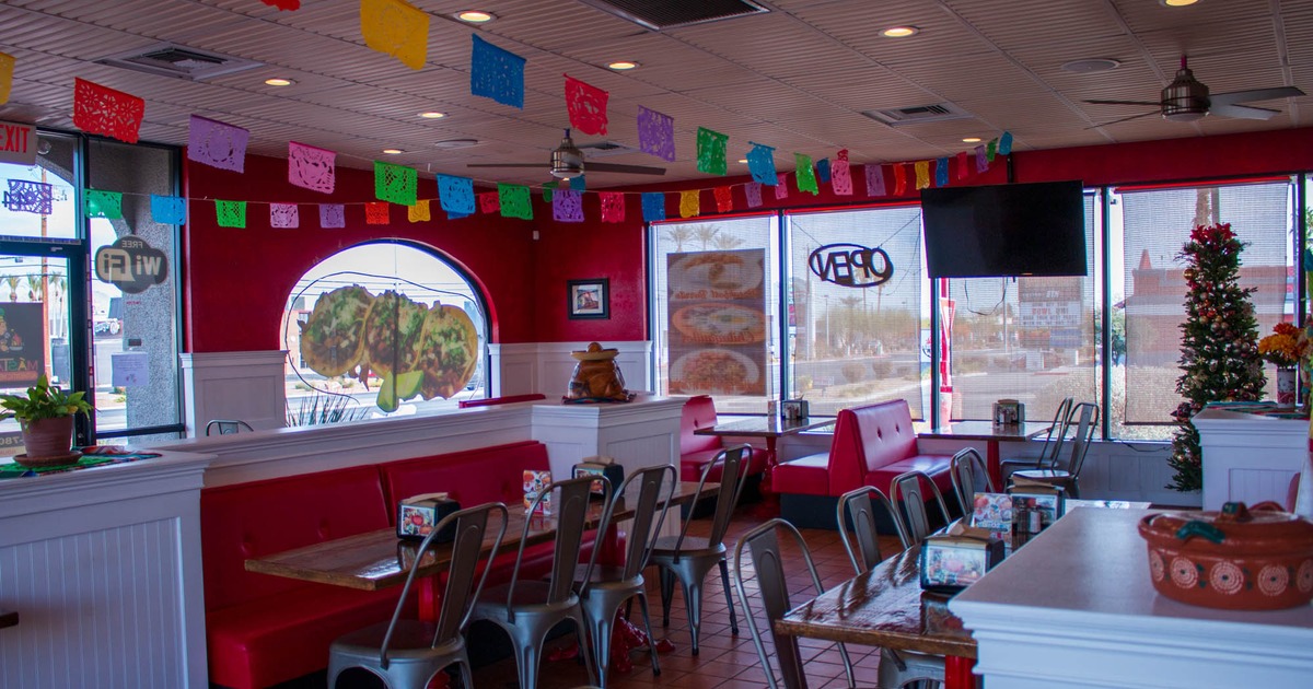 Interior, dining area