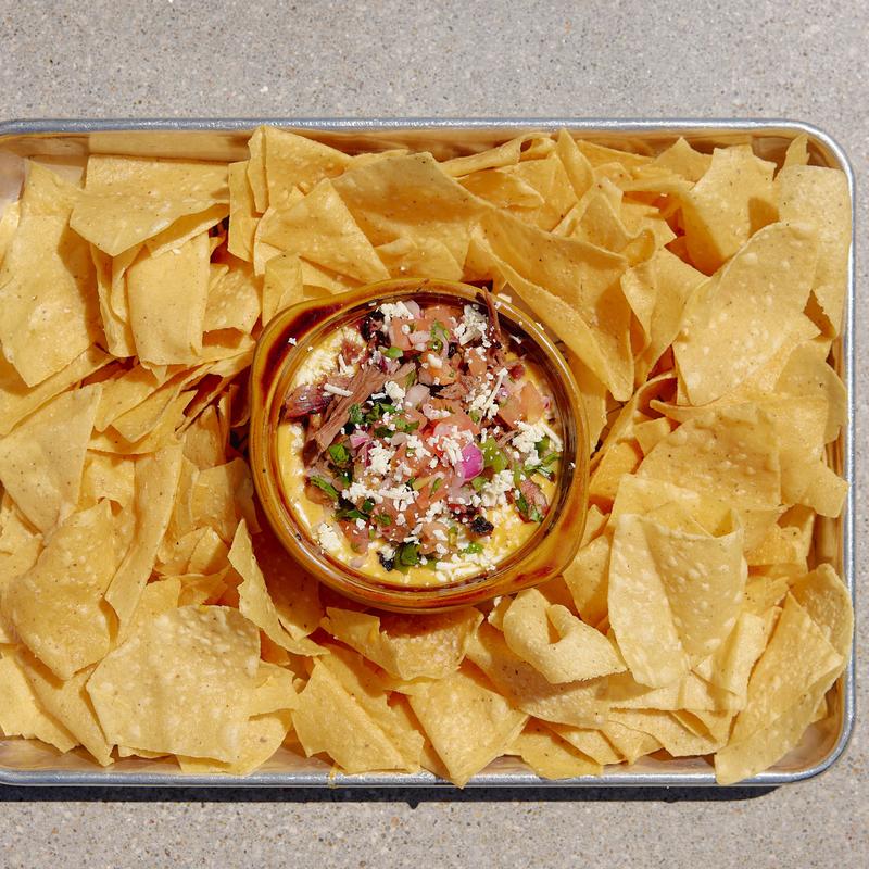 menu item 1 of 38, Brisket Queso