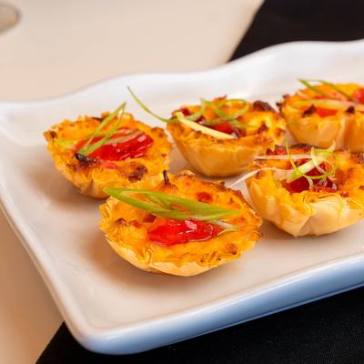 Pimento Cheese Phyllo Cups.