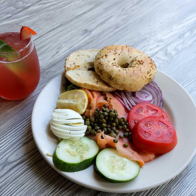 SMOKED SALMON PLATTER photo