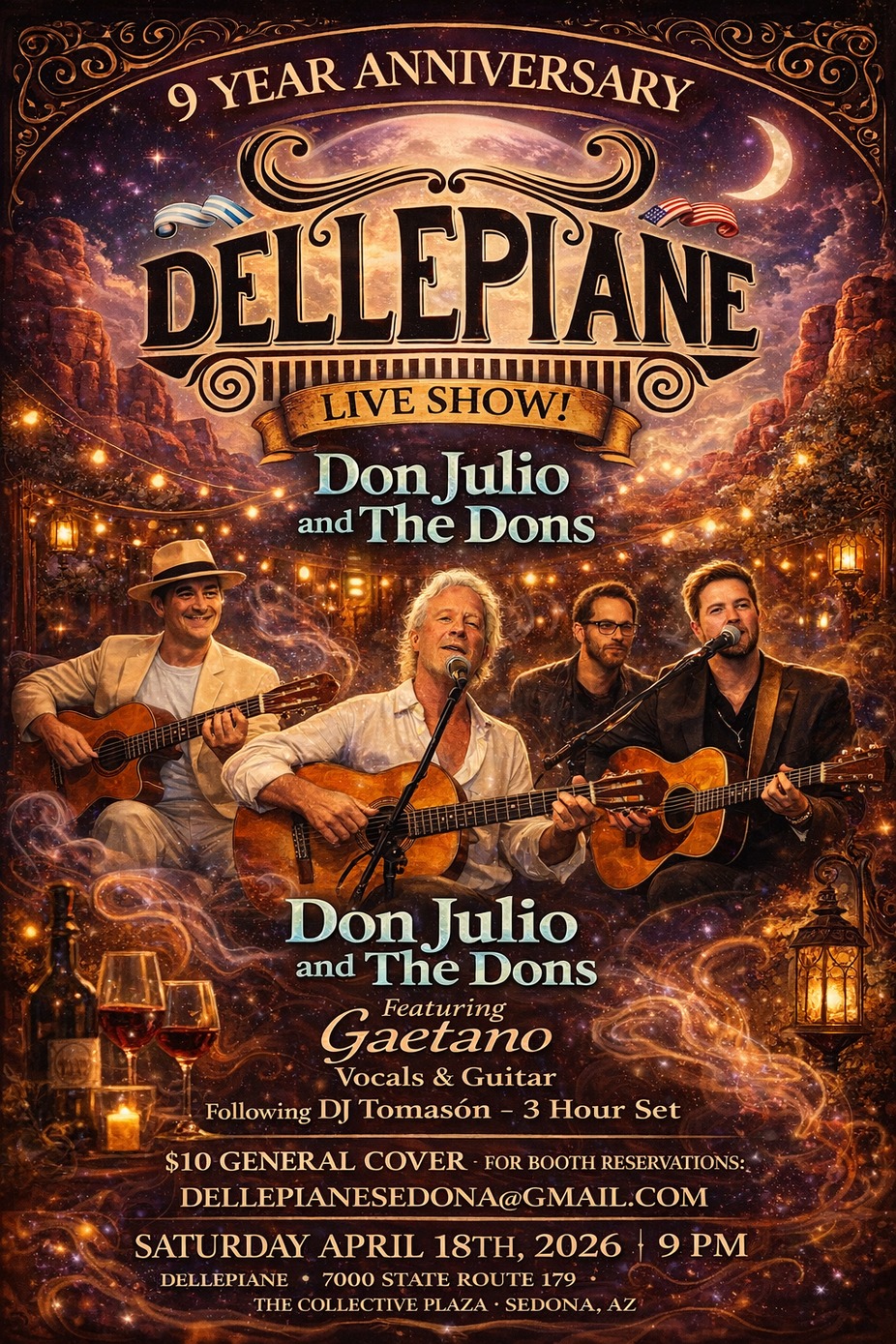 9 YEARS IN BUSINESS ! Don Julio Feat. Gaetano. Dj Tomasön event photo