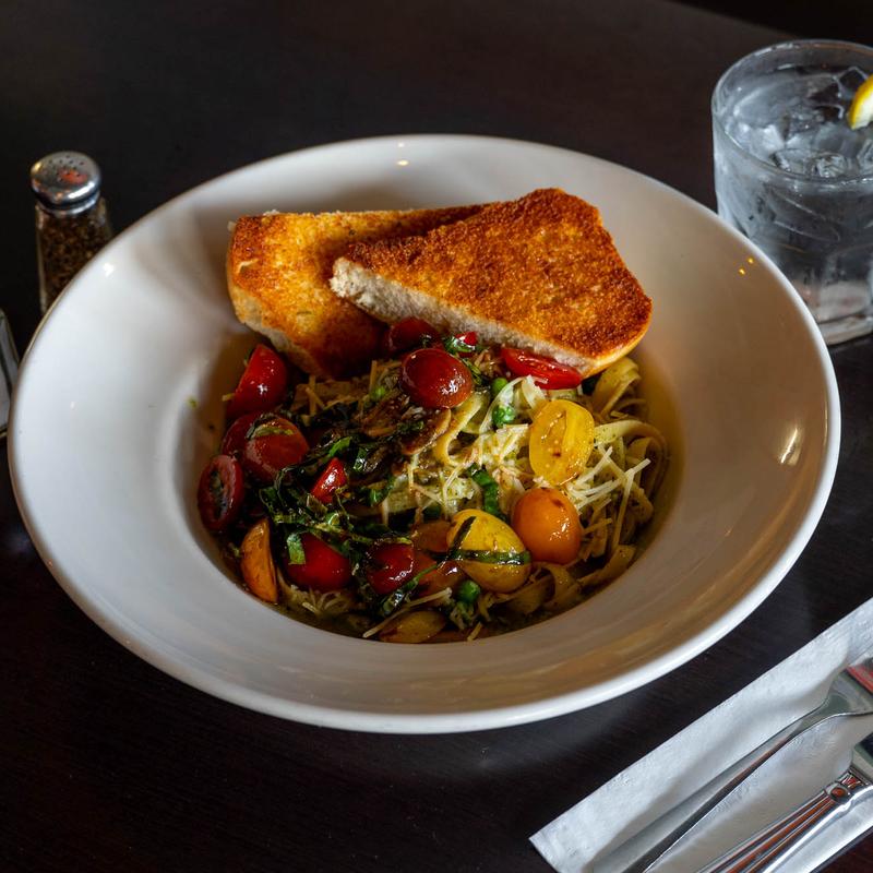 Tomato - Basil Pesto Fettuccini photo