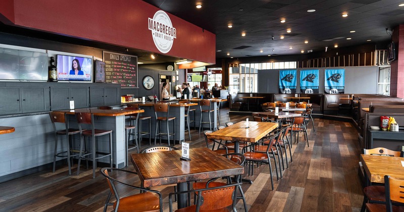 Interior, main seating area