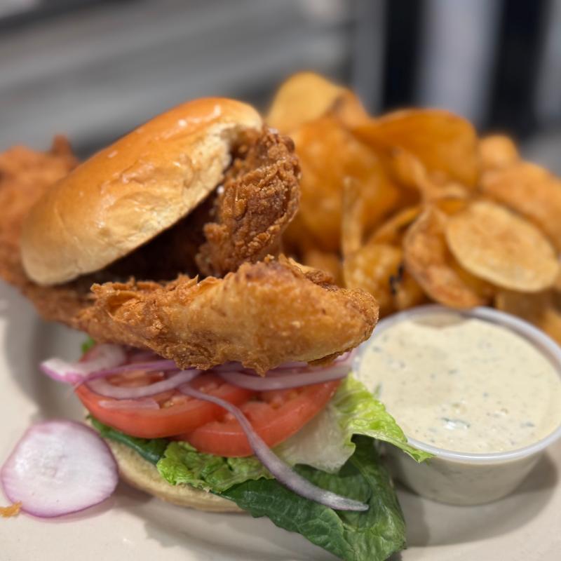 Flounder Sandwich photo