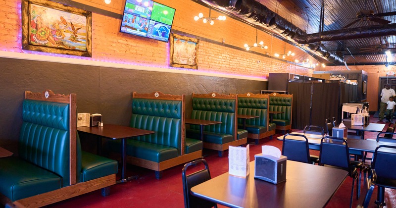 Interior, seating area