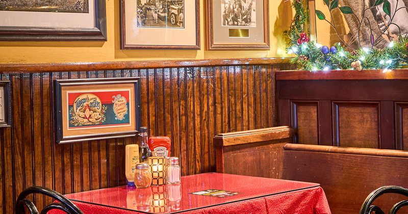 Interior, table closeup