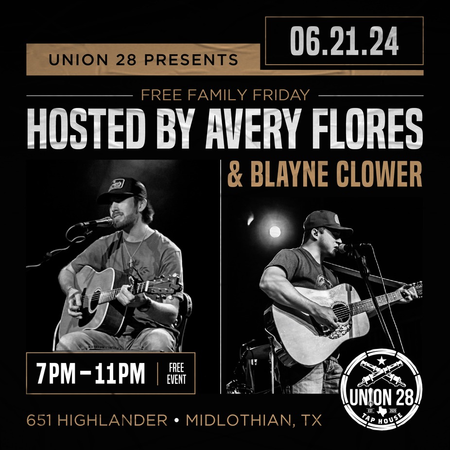 Avery Flores & Blayne Clower Acoustic event photo