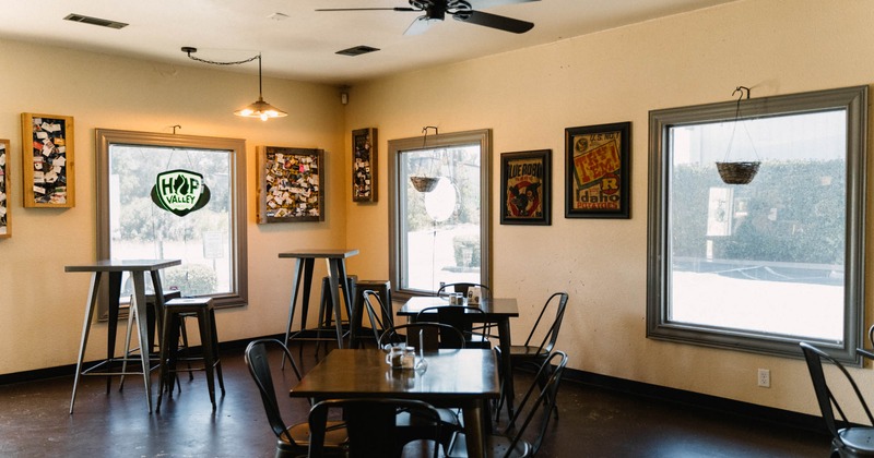 Interior, seating area, wall decoration