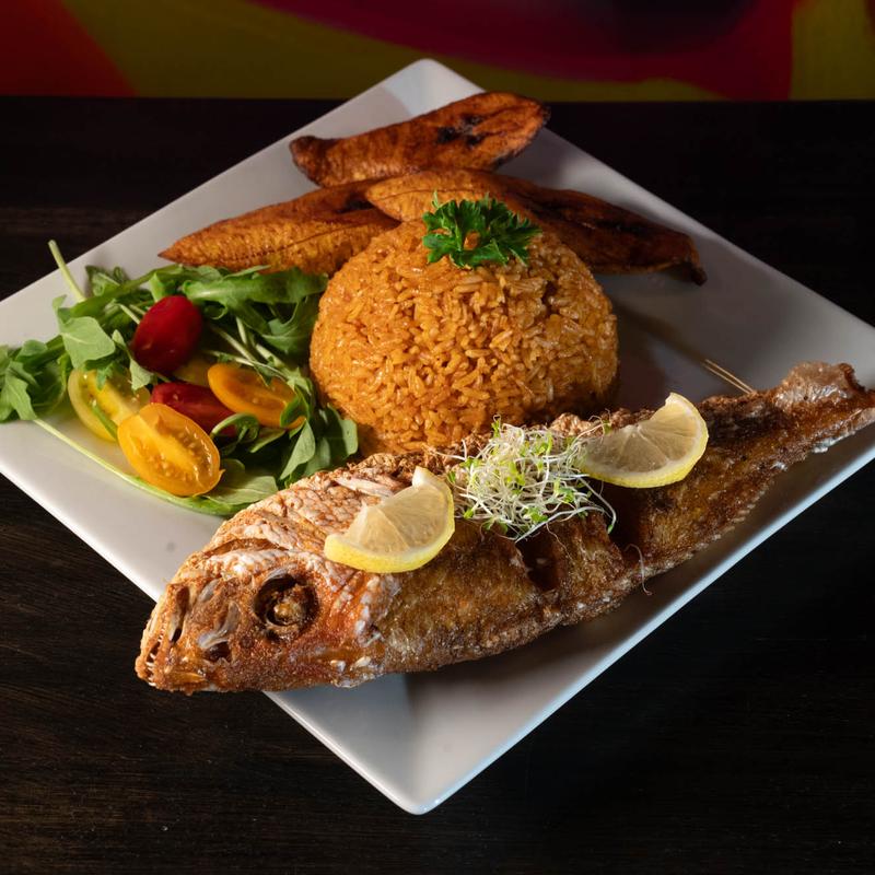 menu item 9 of 27, Jollof Rice