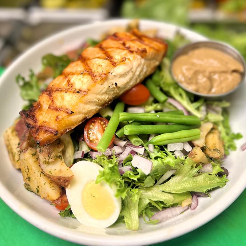 menu item 23 of 32, Salmon Nicoise Salad