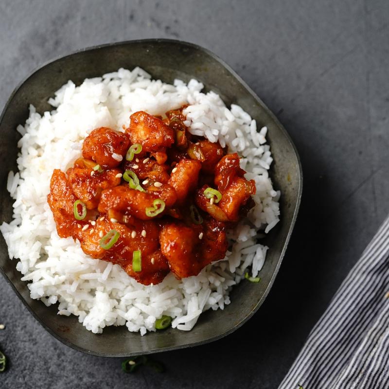 Sticky Fried Chicken Bowl photo