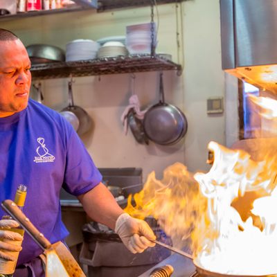 Chef working in the kitchen