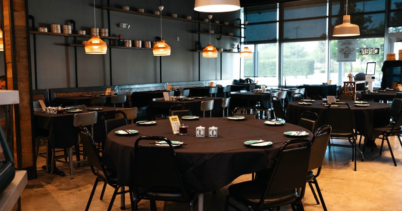 Interior seating space