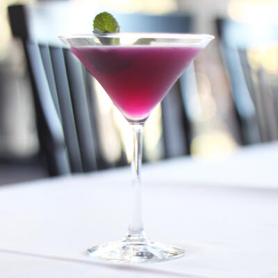 Purple cocktail