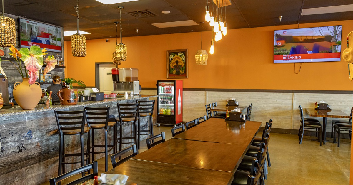 Interior, dining area