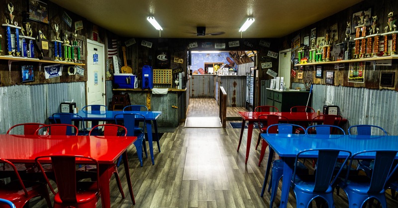 Interior, seating area