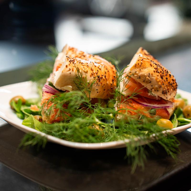 menu item 5 of 7, Lox Supreme Sandwich