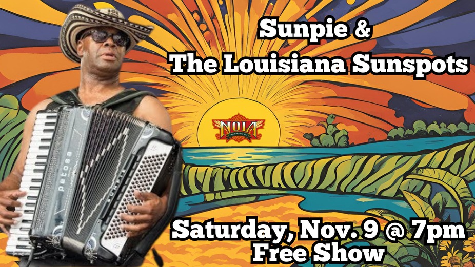 FREE LIVE MUSIC:  Sunpie & The Louisiana Sunspots event photo