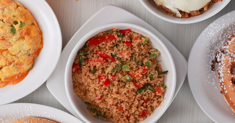 Different types of food