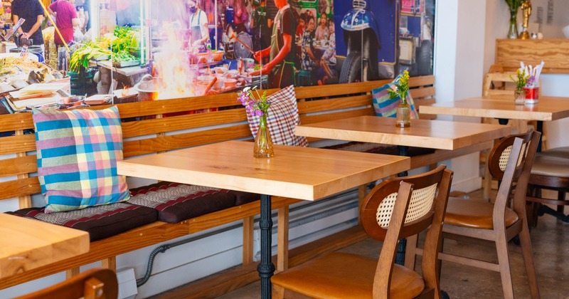 Interior dining area