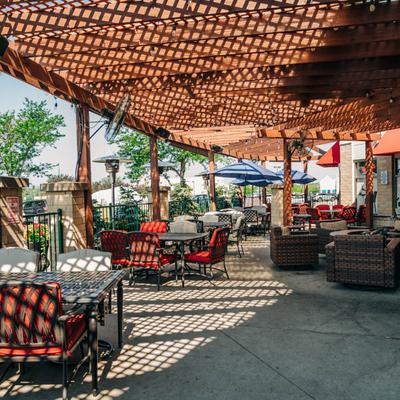 Exterior, patio area