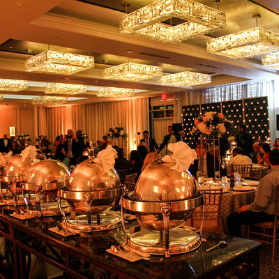 Interior dining space