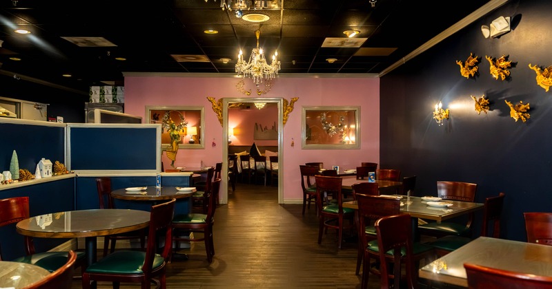 Interior dining area