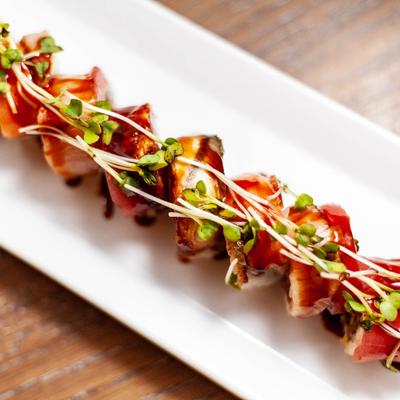 Double Deck Roll, top view